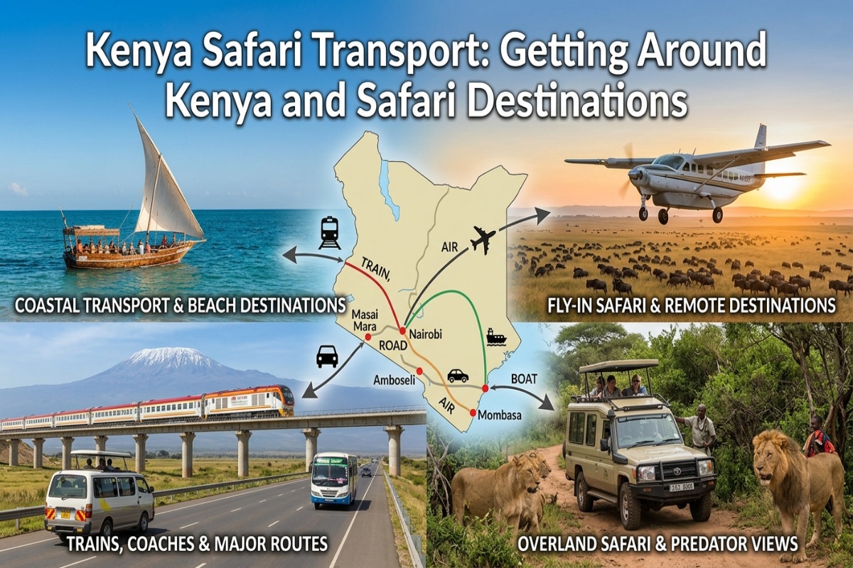 Kenya Safari Transport: Getting Around Kenya and Safari Destinations